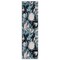 World Rug Gallery Contemporary Abstract Circles Non Shedding Soft Area Rug 2' x 7' Blue Rug 389BLUE2x7 - alternate 6